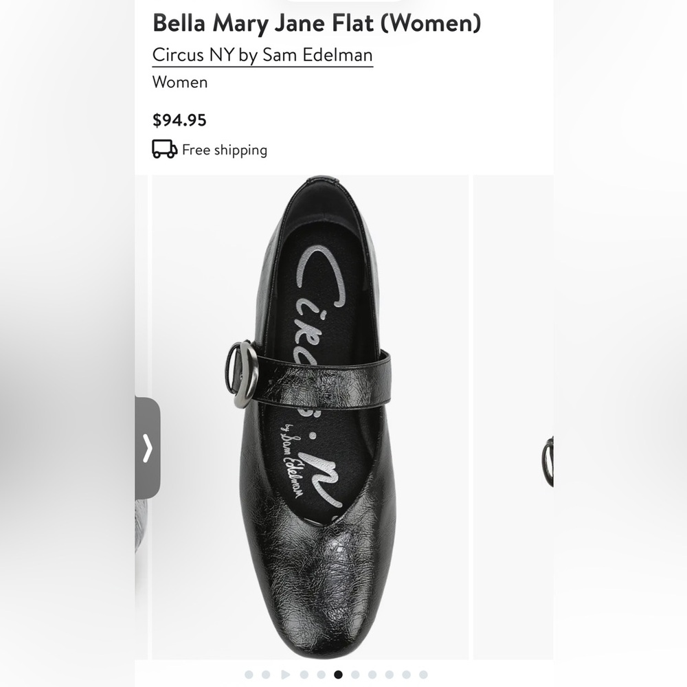 Circus by Sam Edelman Black Mary Jane’s-new without box